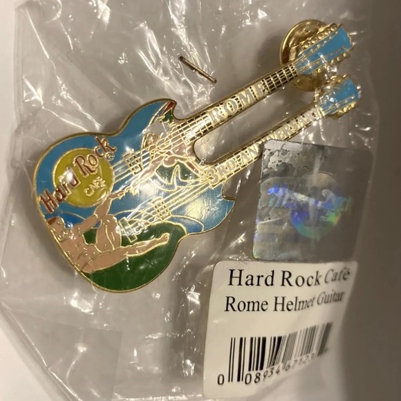 Vintage Hard Rock Cafe Pin Rome Rare - Picture 2 of 5